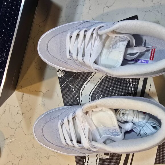 VANS SKATE HALF CAB WAFFLECUP SNEAKERS LIGHT BLUE MENS SIZE 9 SKATEBOARDING NEW - Picture 8 of 10